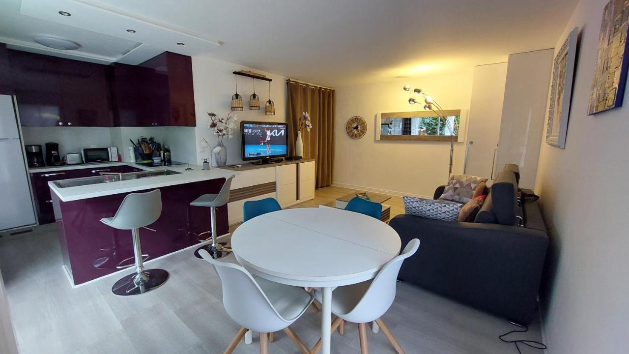 Avec Terrasse, Jardin Privatif Et Piscine A * Cannes